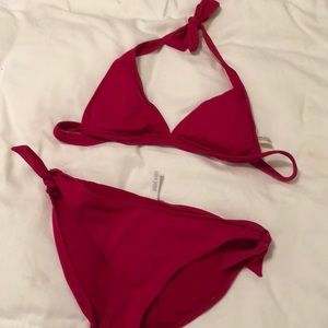 American eagle outfitters red bikini